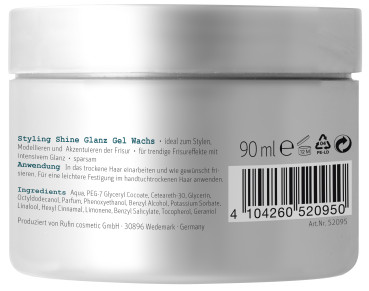 Swiss O-Par ProfiLine Glanz Gelwachs 90ml – Styling & Intensiver Glanz hinten