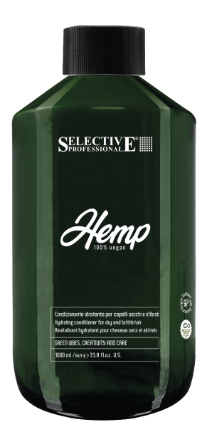 Selective Professional Hemp Feuchtigkeitsspendender Conditioner: Intensive Pflege für trockenes und sprödes Haar