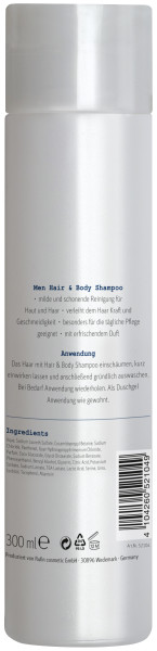 Swiss O-Par ProfiLine Hair & Body Shampoo – 2-in-1 Pflege für Männer hinten