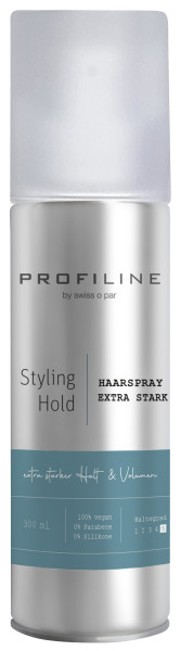 Swiss O-Par ProfiLine Halt Haarspray Extra Stark 300ml – Maximaler Halt