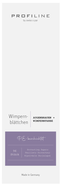 Swiss O-Par ProfiLine Wimpernblättchen 96 Stück