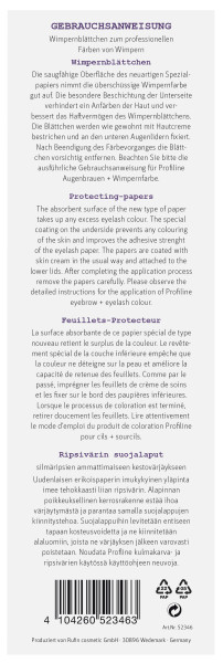 Swiss O-Par ProfiLine Wimpernblättchen 96 Stück hinten